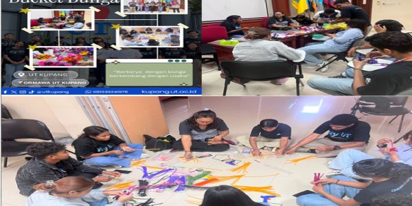 Universitas Terbuka Kupang Selenggarakan Pelatihan Seni Merangkai Bunga untuk Tingkatkan Kreativitas Mahasiswa