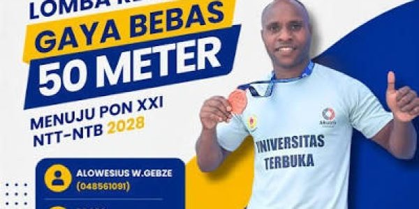 Mahasiswa UT Kupang Berprestasi di Arena Renang, Melaju Menuju PON XXI NTT-NTB 2028