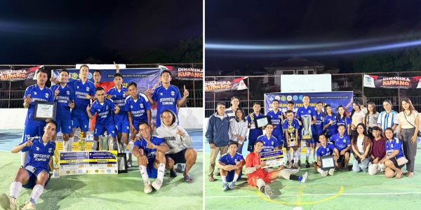 Tim Futsal Universitas Terbuka Kupang Raih Juara pada Final Turnamen Penjaskesrek Cup II